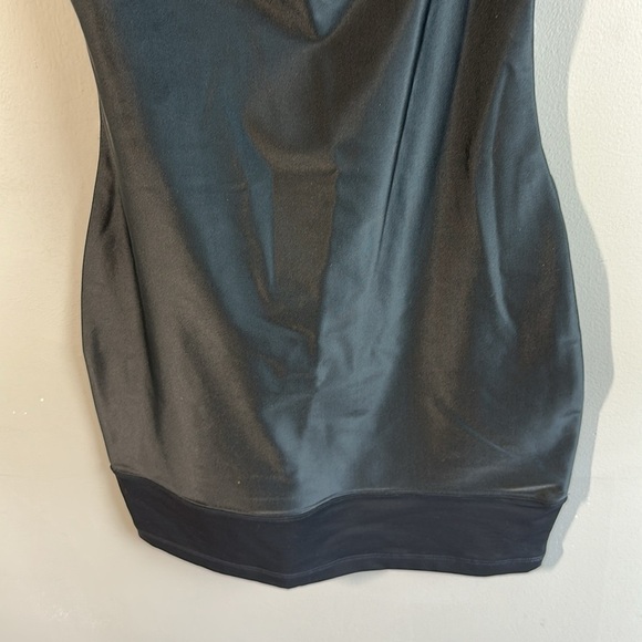 NWT Yummie by Heather Thomson Womens Black Shapewear Dress Sz M Bustless Slip - Picture 6 of 13